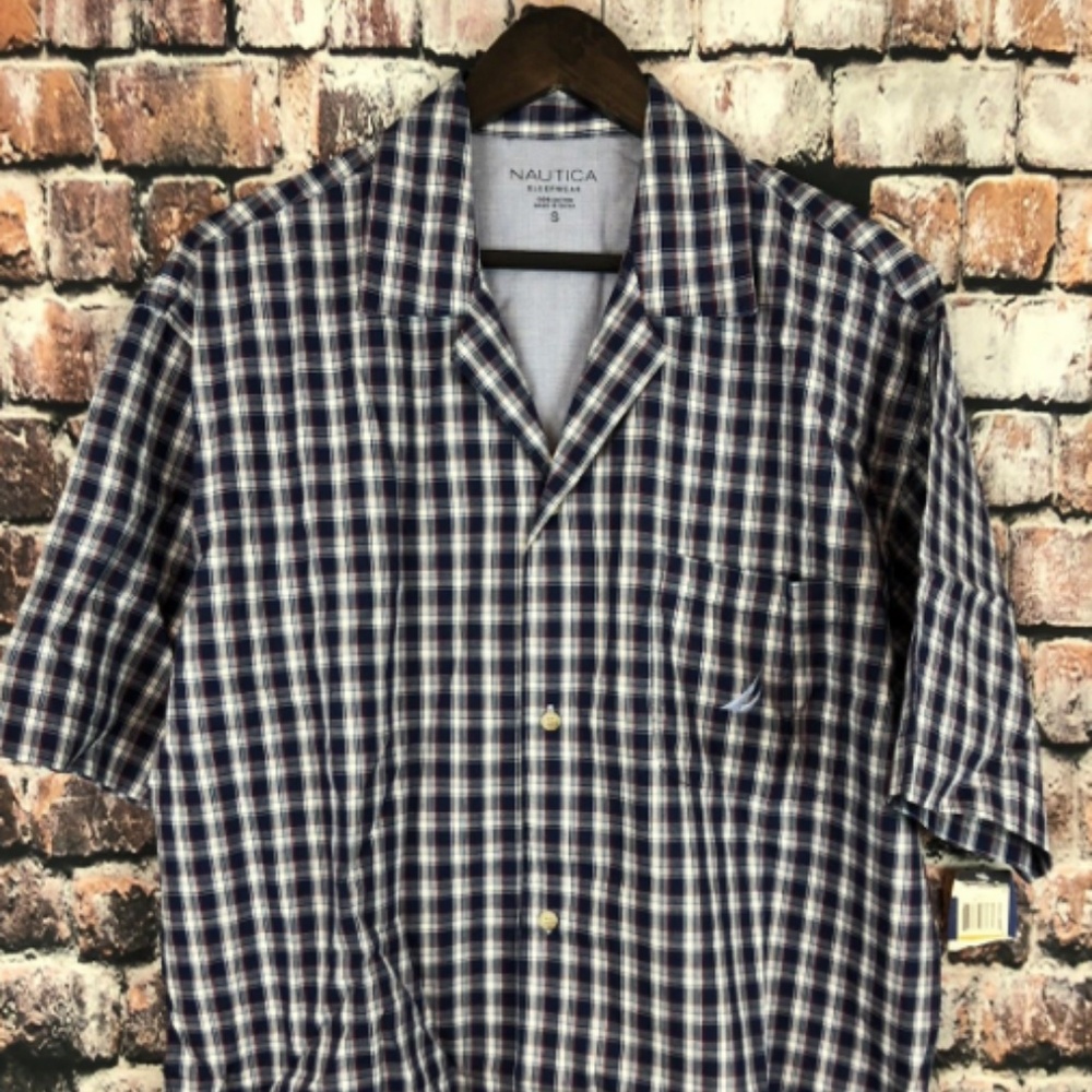 $67 NAUTICA MENS SMALL PAJAMA SLEEP WEAR